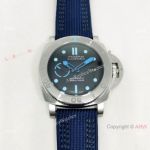 NEW! Panerai PAM985 Submersible Mike Horn Edition Blue Watch 47mm